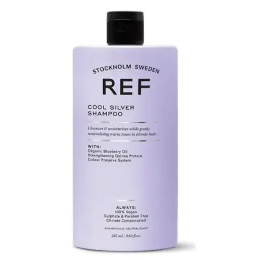 REF Cool Silver Shampoo | Anti-Yellow for blond & grey hair