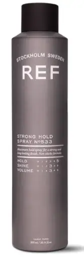 REF Strong Hold Haarlak | Sterke Fixatie met Natuurlijke Glans